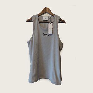 RtA - Grey ribbed tank top - Sz XL (fits slim)